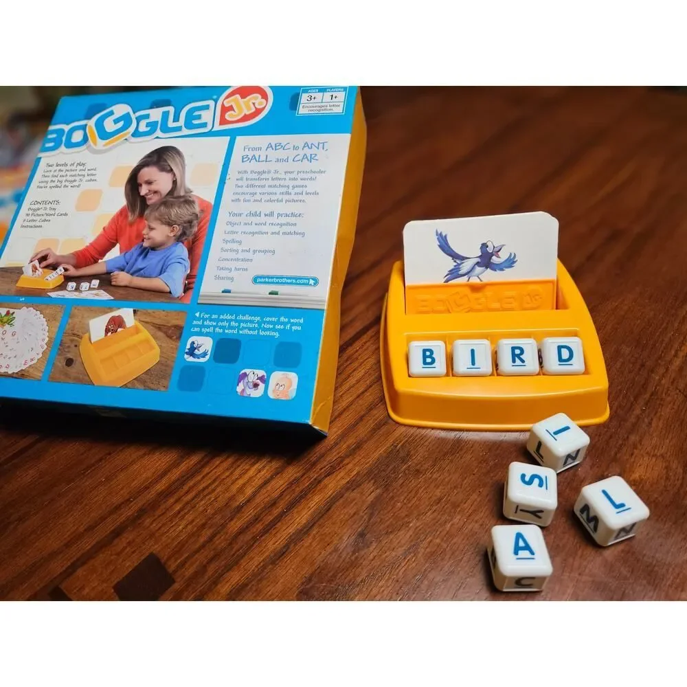 Boggle Jr. Game for Preschoolers